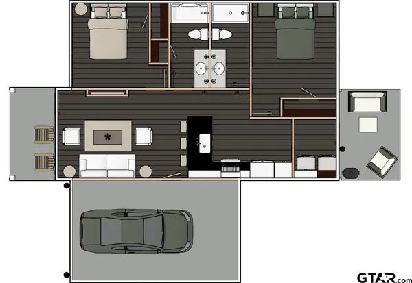 $1,600 | 18723 Farm To Market Road 850, Unit 1, Arp, TX 75750