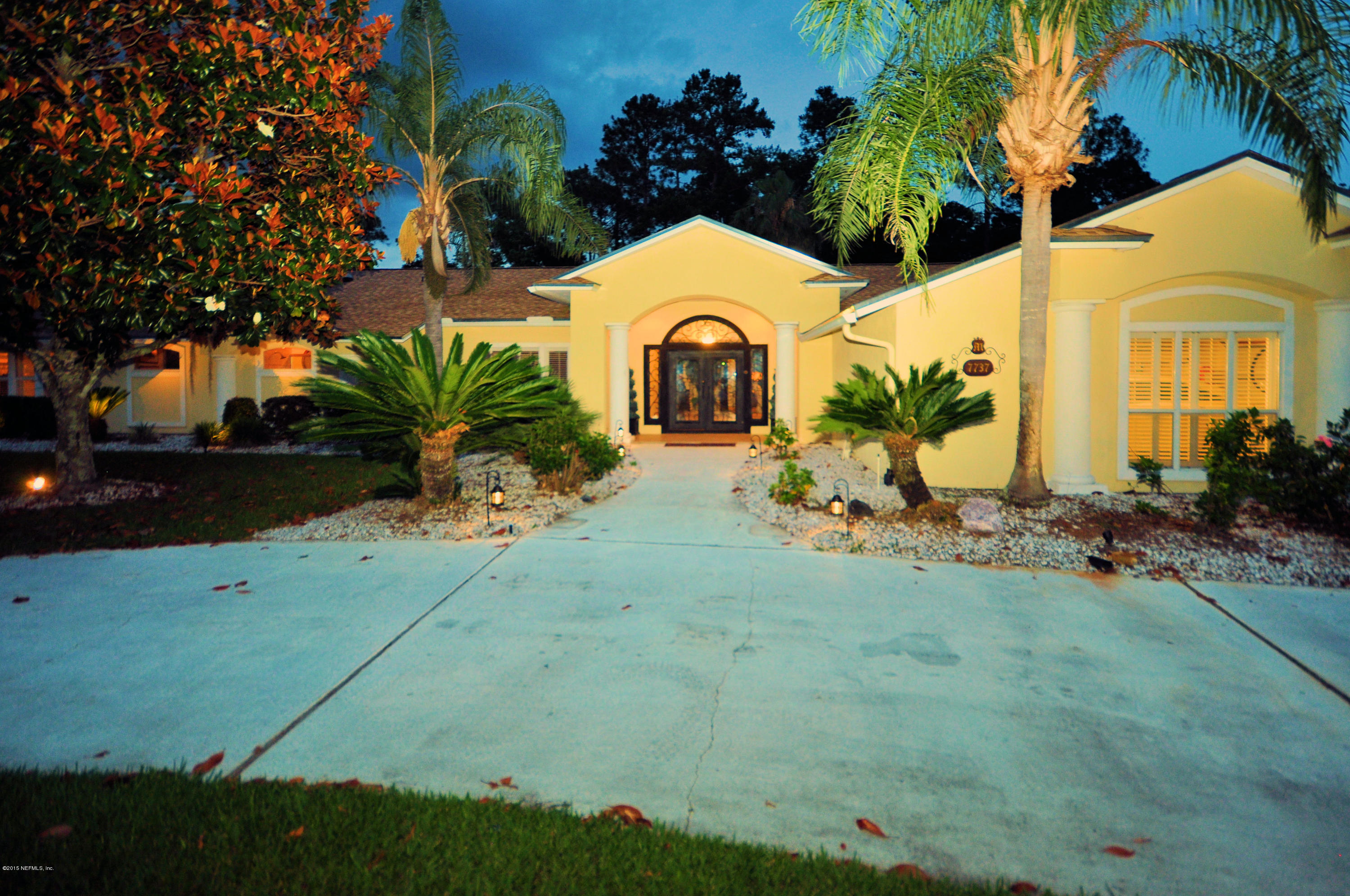 7737 Hunters Grove Road Jacksonville, FL 32256 - Photo 45 of 53 Exterior Front at Night