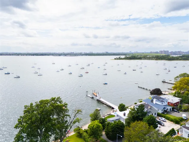 an aerial view of house with outdoor space