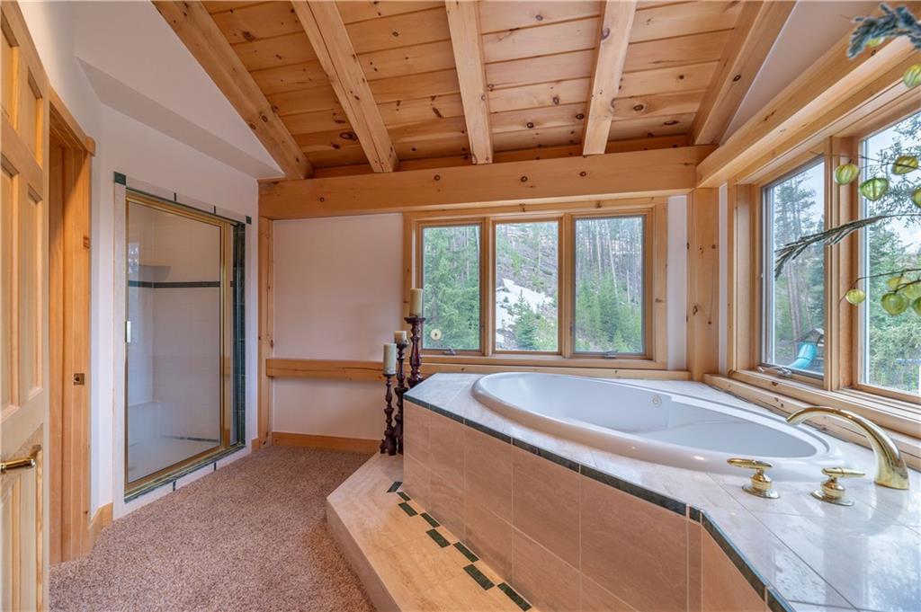1202 Tiger Road Breckenridge, CO 80424 - Photo 22 of 35 a spacious bathroom with a tub and sink