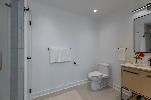 a room with gym equipment