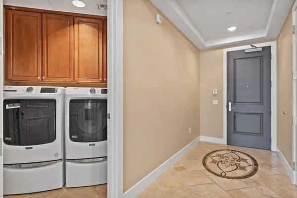 a view of a bathroom with a sink