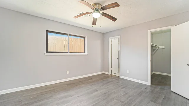 wooden floor in an empty room