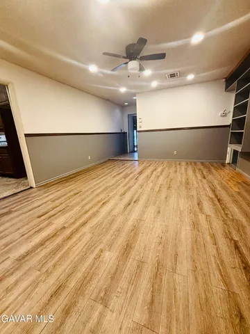 a view of empty room