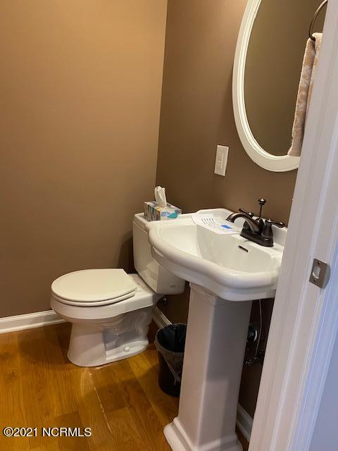 581 River Ridge Road, Unit 4 Shallotte, NC 28470 - Photo 24 of 50 This is the half bath w pedestal sink on second level