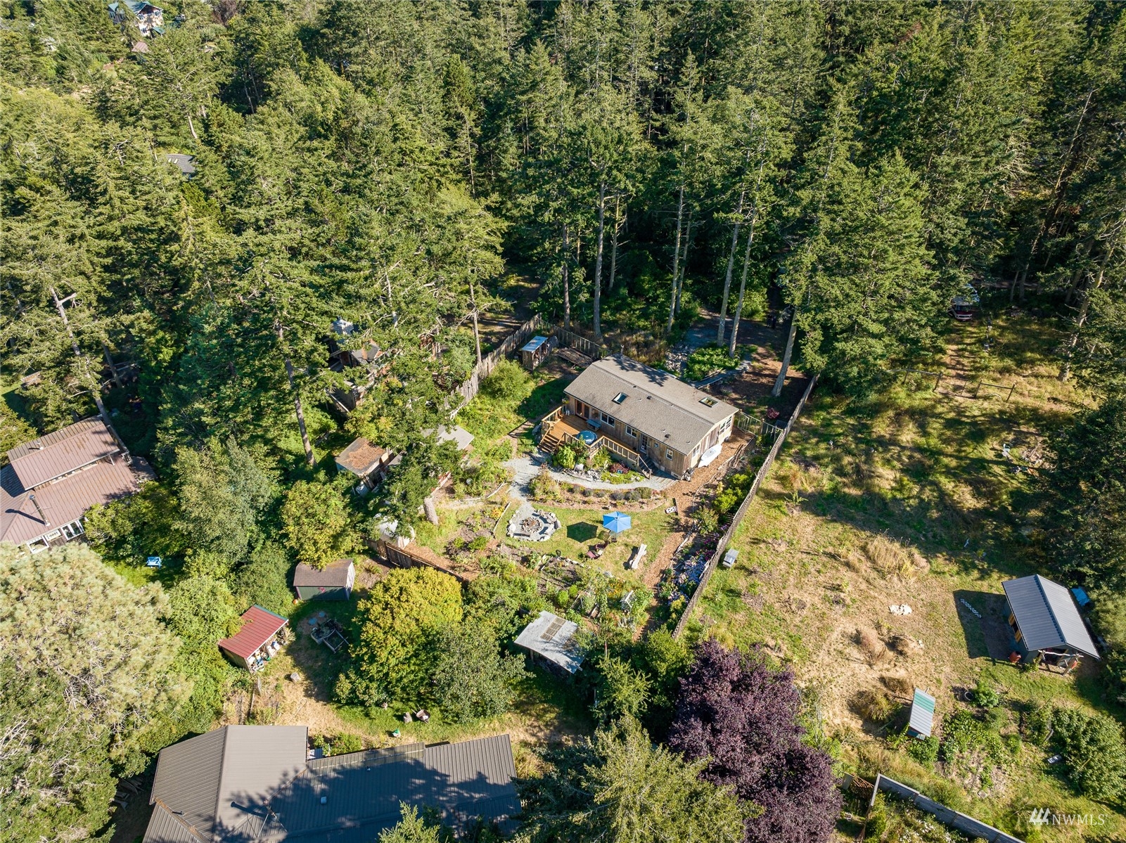 268 Wren Road Lopez Island, WA 98261 - Photo 17 of 23 view of a yard with plants