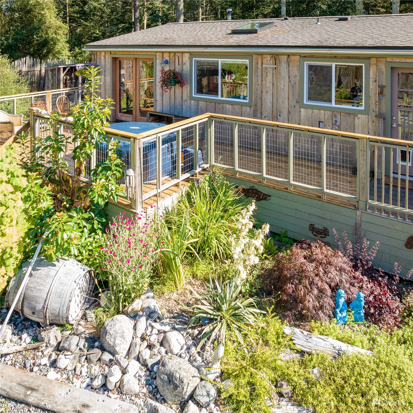 268 Wren Road Lopez Island, WA 98261 - Photo 19 of 23 front view of a house with a yard