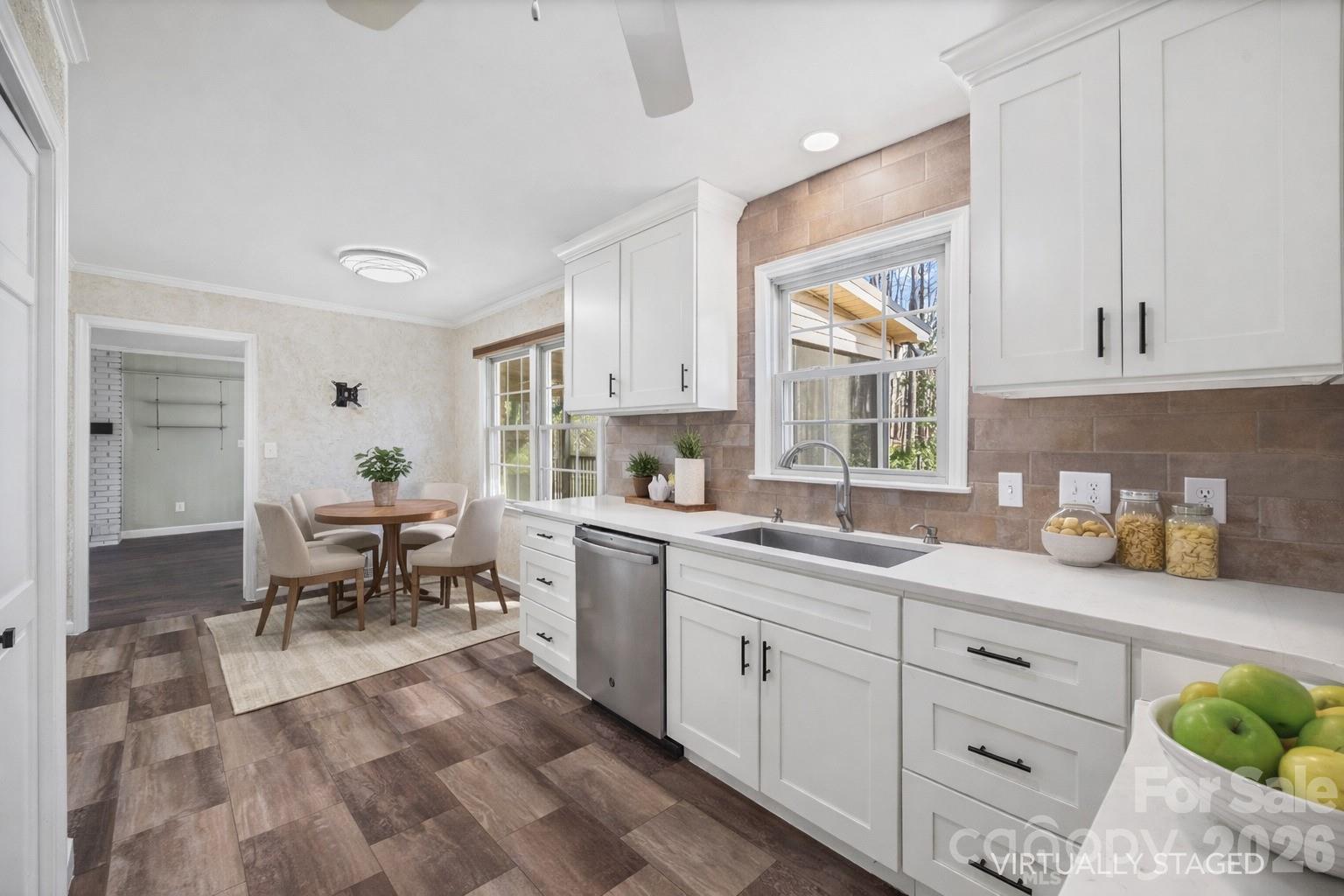 405 Bratton Avenue York, SC 29745 - Photo 9 of 43 a kitchen with sink cabinets and window