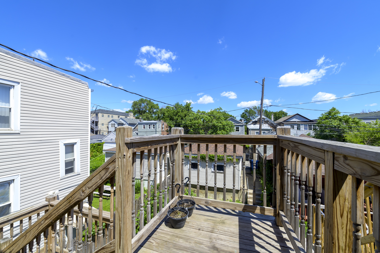 2436 West Fillmore Street Chicago, IL 60612 - Photo 35 of 44 a view of a balcony with an outdoor space