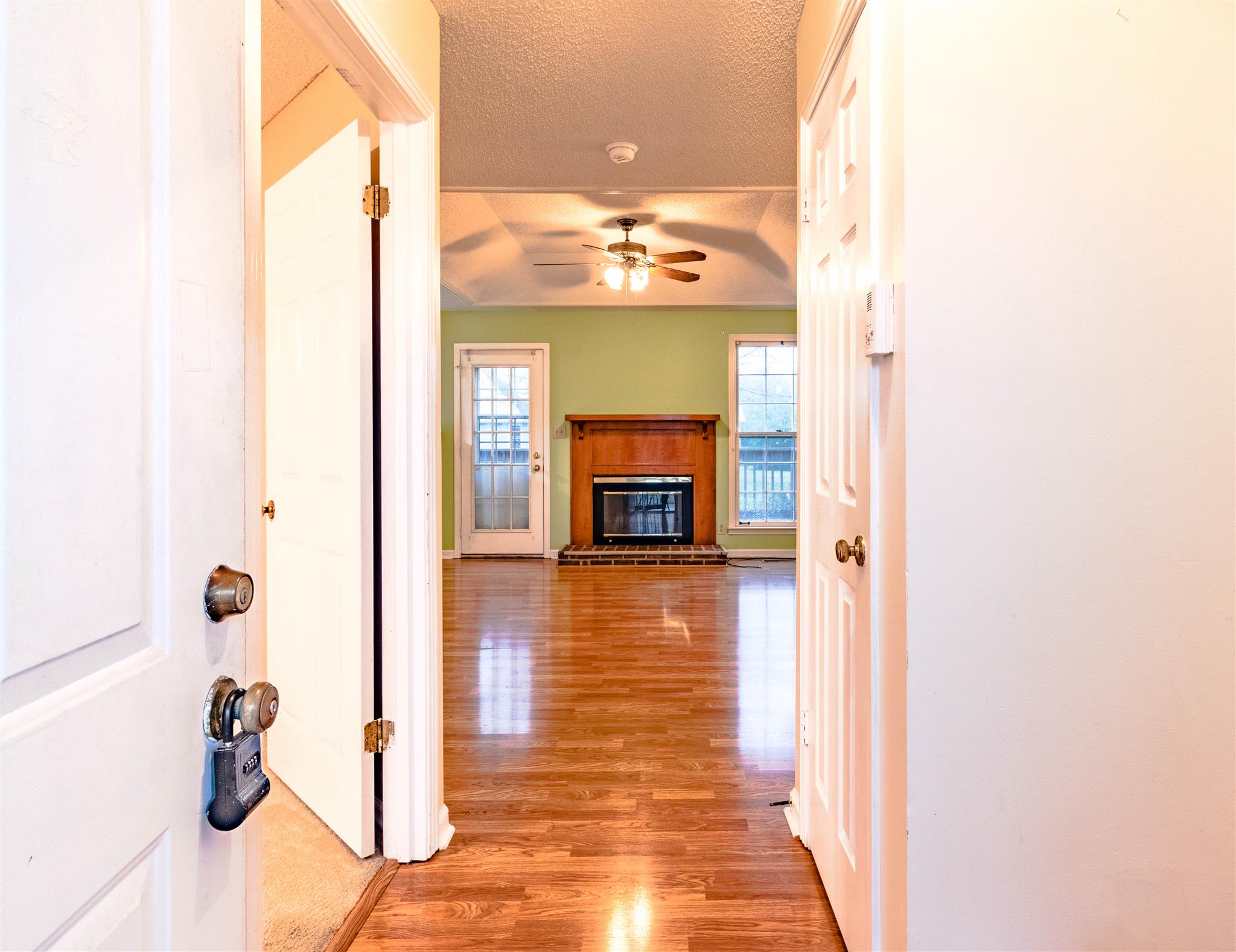 3411 Polly Drive Clarksville, TN 37042 - Photo 4 of 20 a view of a living room with a fireplace