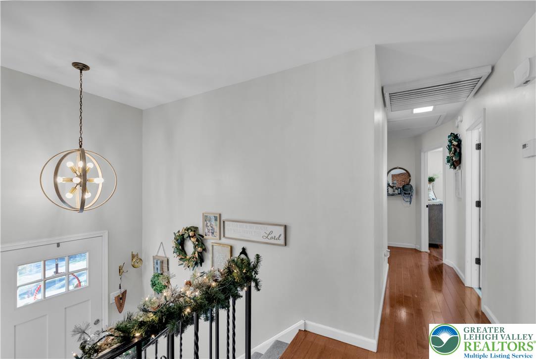 501 Creek Road Bath, PA 18014 - Photo 15 of 50 a view of entryway with wooden floor