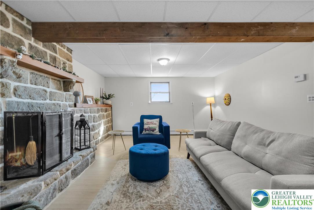 501 Creek Road Bath, PA 18014 - Photo 25 of 50 a living room with furniture and a couch