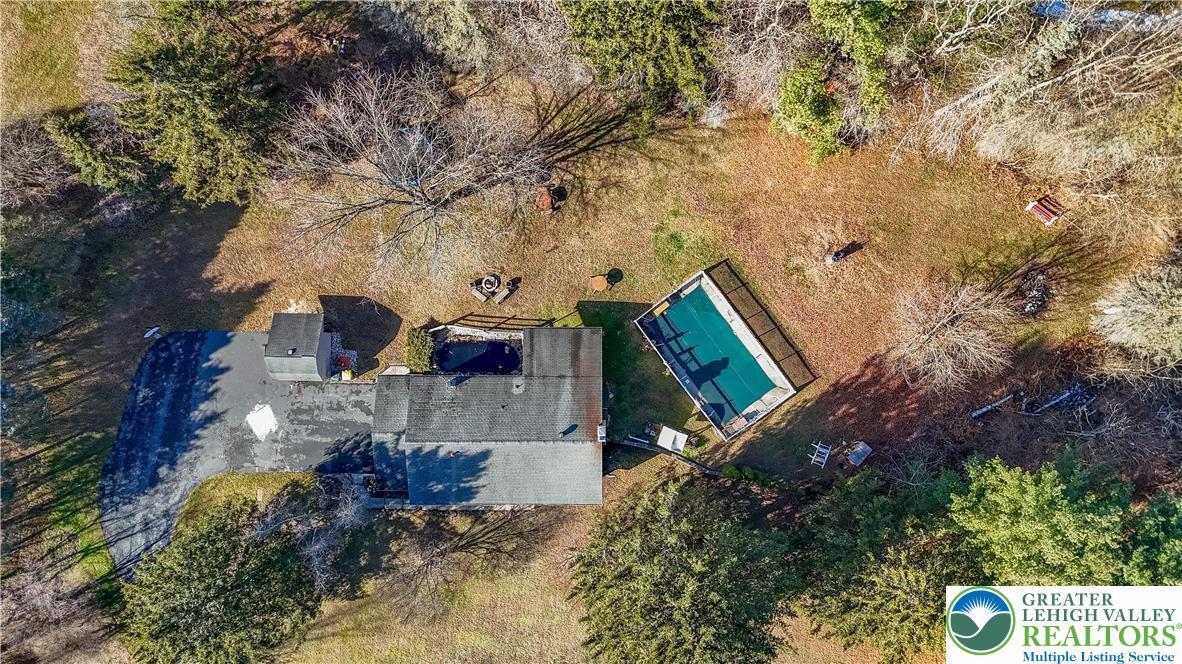 501 Creek Road Bath, PA 18014 - Photo 39 of 50 an aerial view of a house with a yard