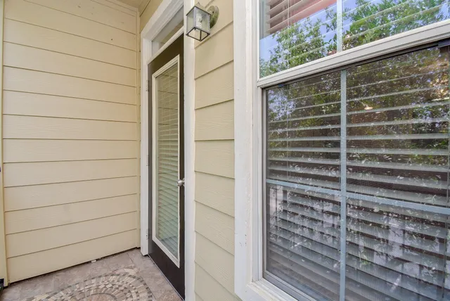 a house view with a outdoor space