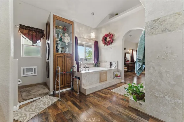 a very nice looking room with a large window