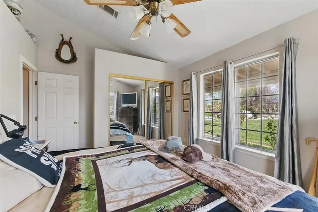 a view of a backyard with a garden