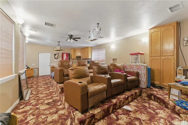 a view of a street with slide