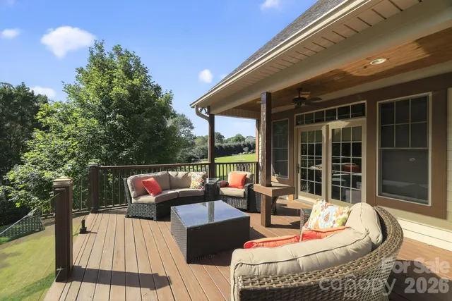 a outdoor living space with furniture and garden view