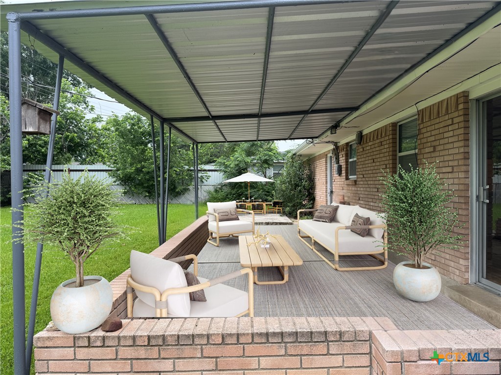 2410 Robin Road Temple, TX 76502 - Photo 22 of 24 COVERED PATIO - virtually staged