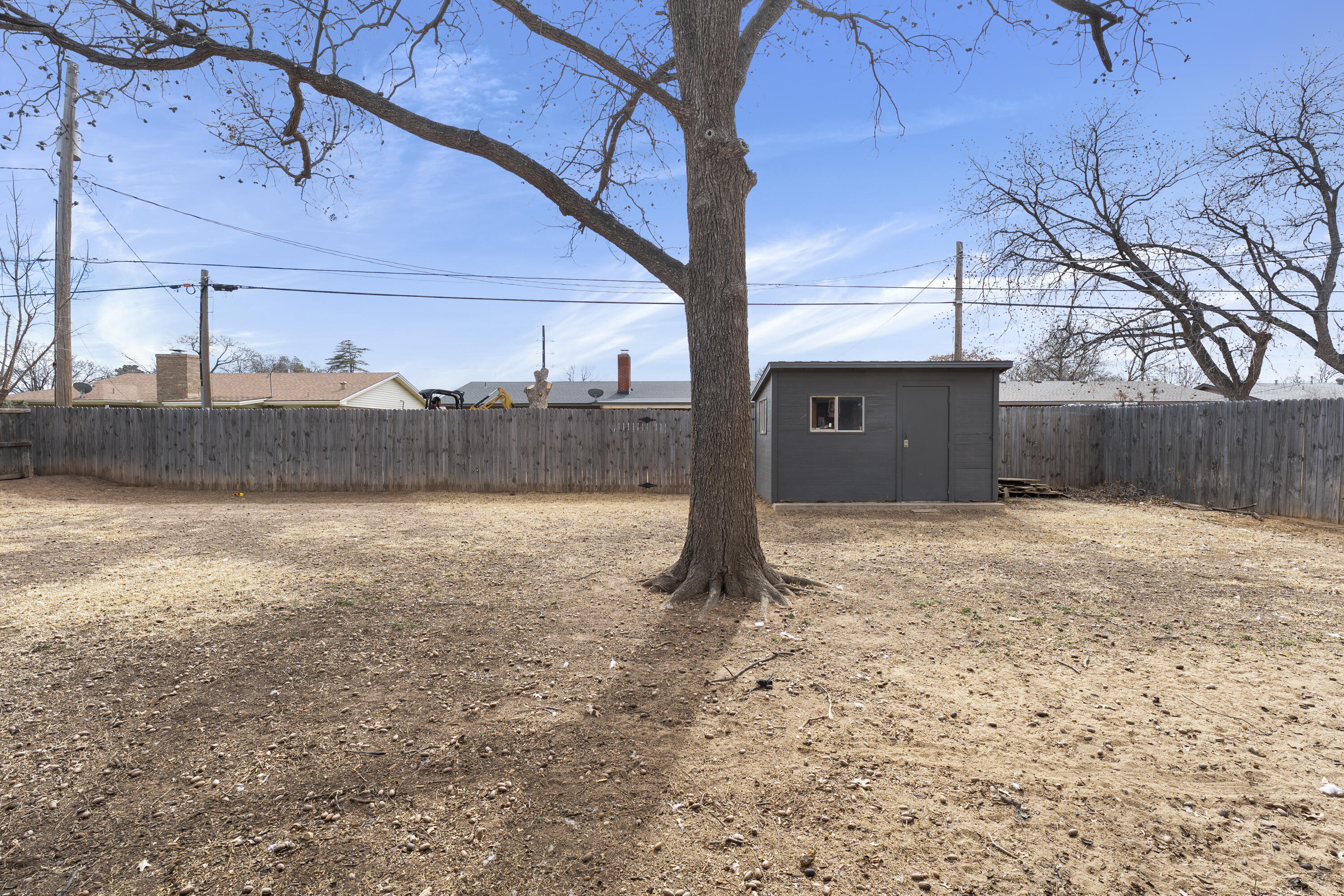 3703 41st Street Lubbock, TX 79413 - Photo 19 of 21 a view of a yard