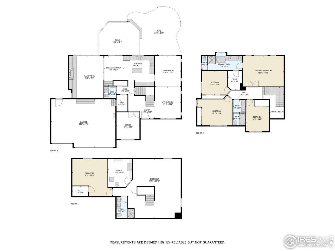5218 Pinehurst Drive Boulder, CO 80301 - Photo 39 of 39 a picture of a floor plan