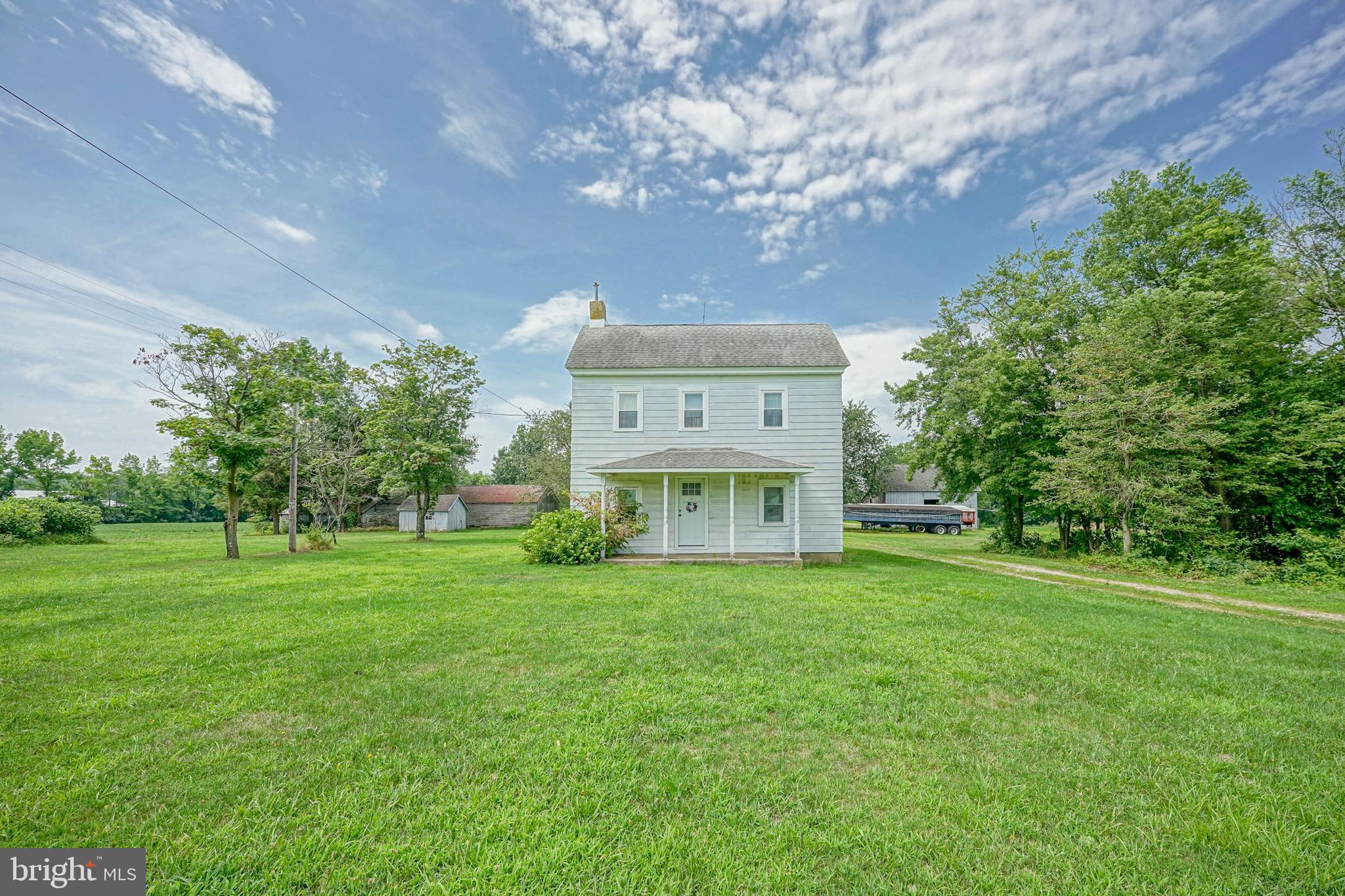 530 Penns Grove Auburn Road Penns Grove, NJ 08069 - Photo 32 of 36 a view of a big house with a big yard plants and large trees