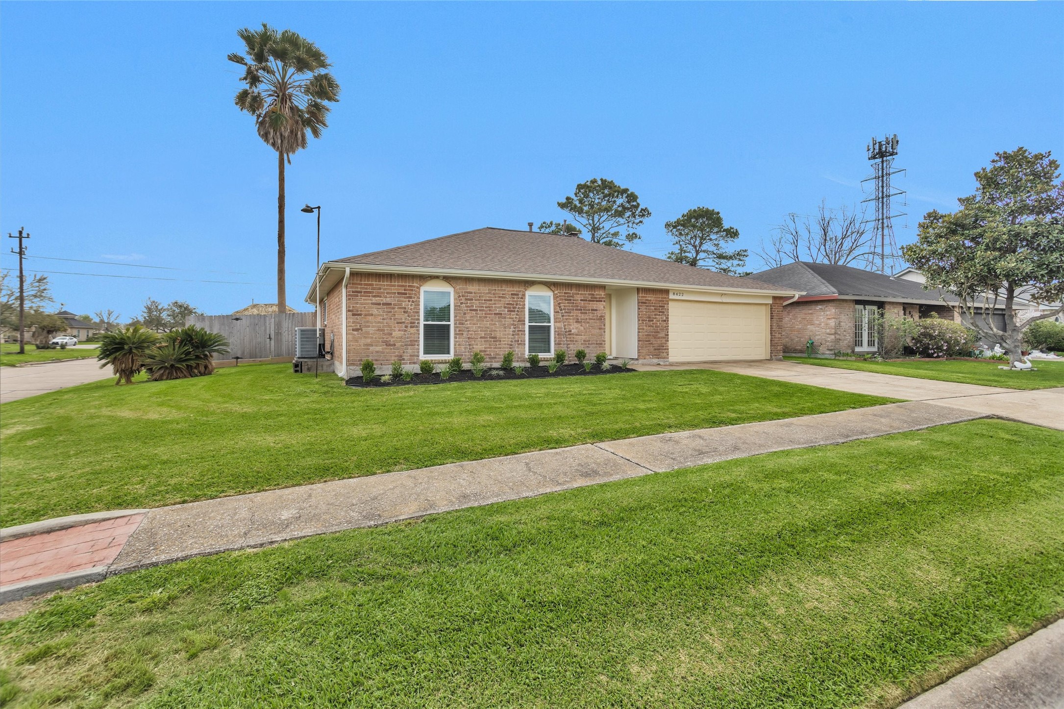 8422 Oakhaven Road La Porte, TX 77571 - Photo 3 of 46 Well-maintained exterior with mature landscaping and great curb appeal.