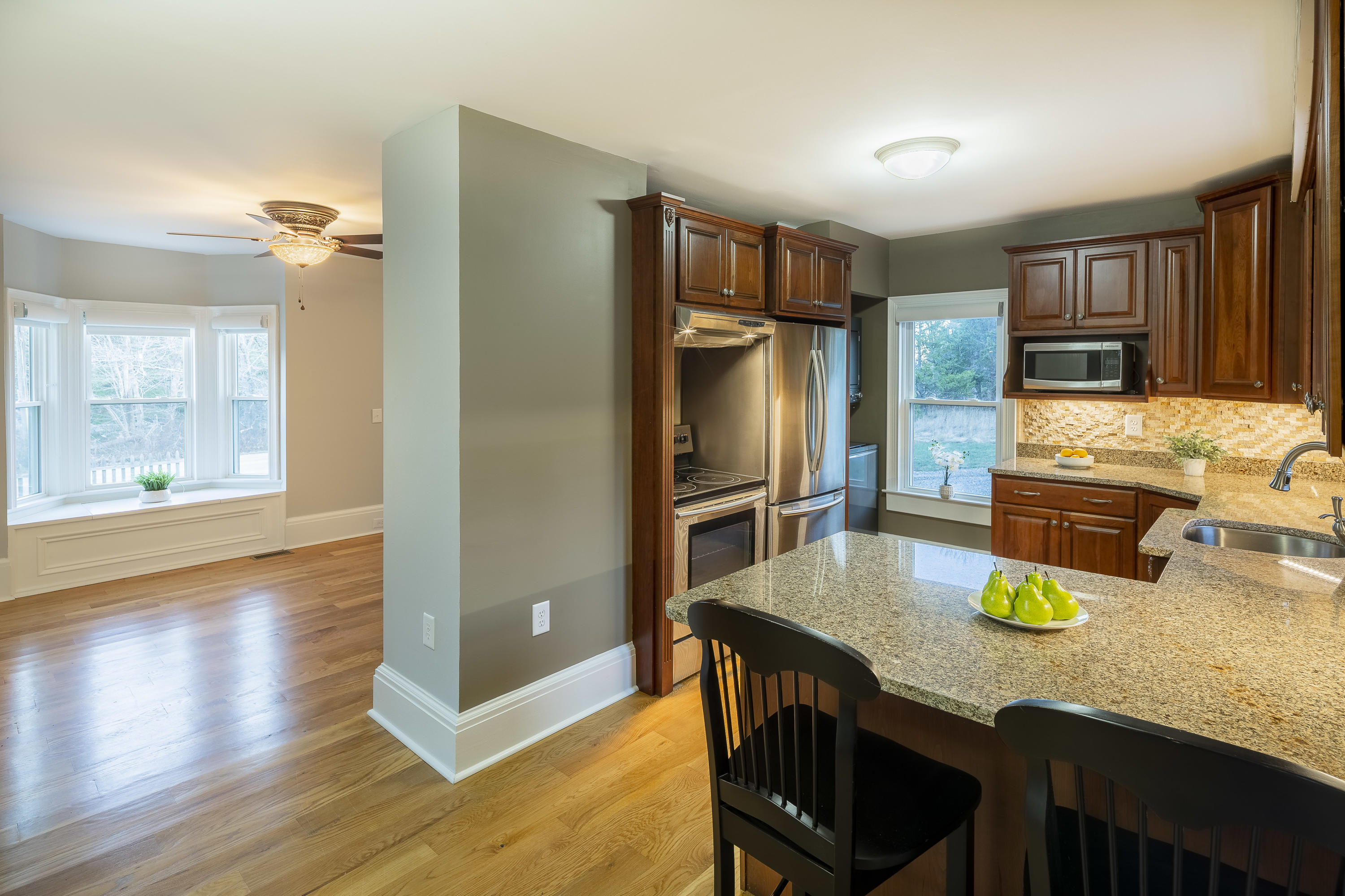 272 River Road Tenants Harbor, ME 04860 - Photo 9 of 26 Kitchen to Living Room