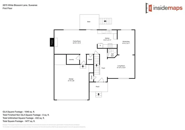 $3,000 | 2875 White Blossom Lane, Suwanee, GA 30024