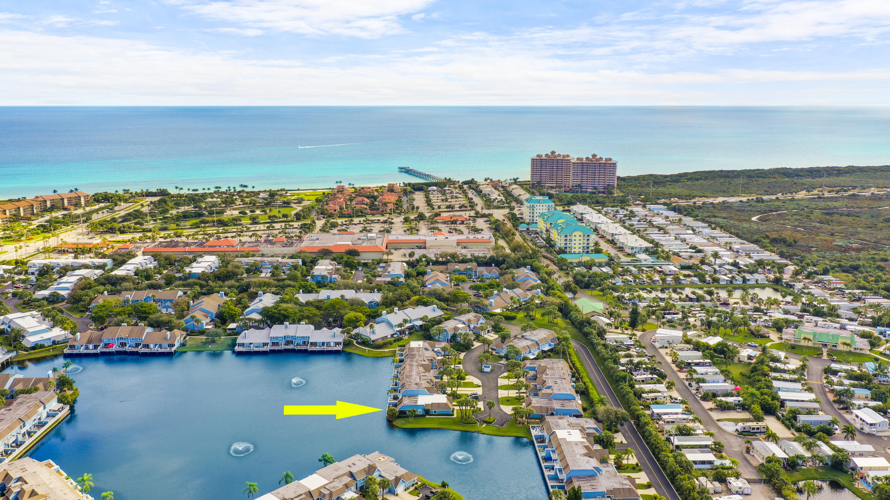 814 Ocean Dunes Circle Jupiter, FL 33477 - Photo 1 of 34 view of city and ocean