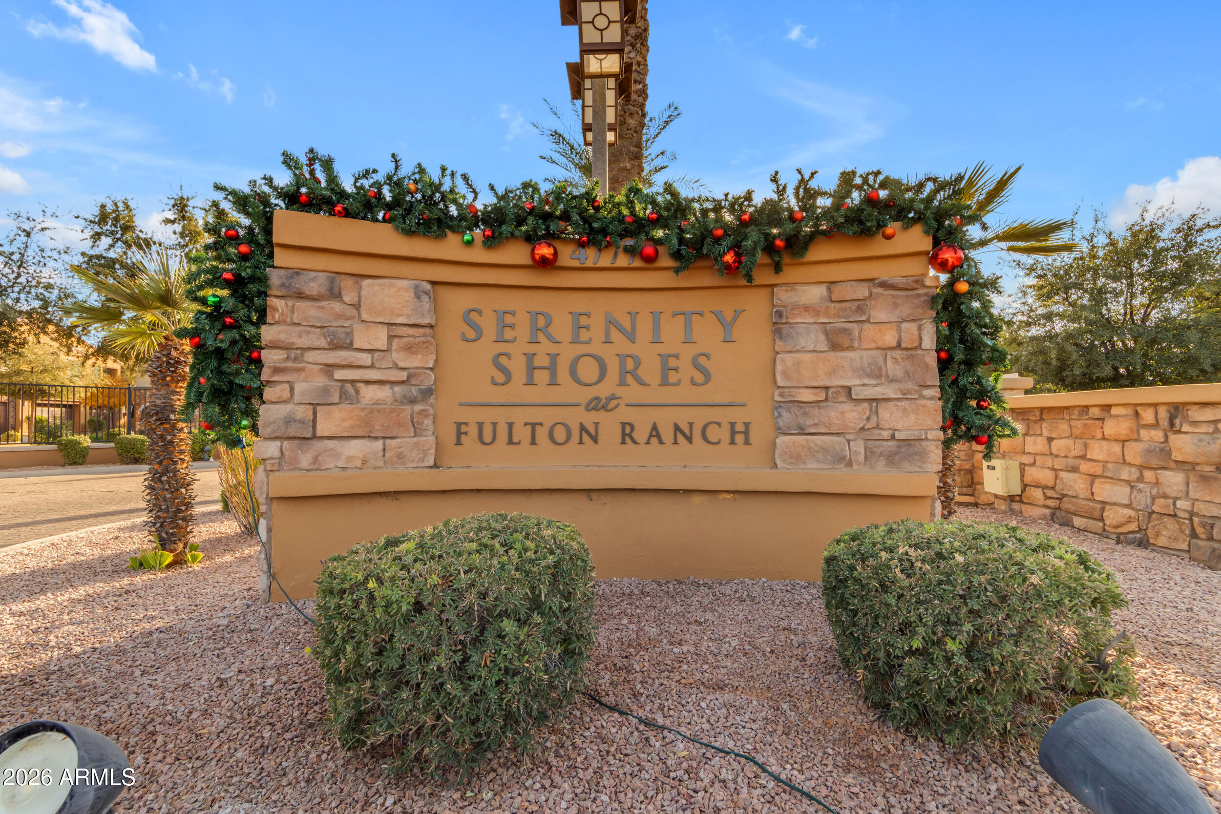 4777 South Fulton Ranch Boulevard, Unit 2044 Chandler, AZ 85248 - Photo 37 of 46 a sign on the side of a building