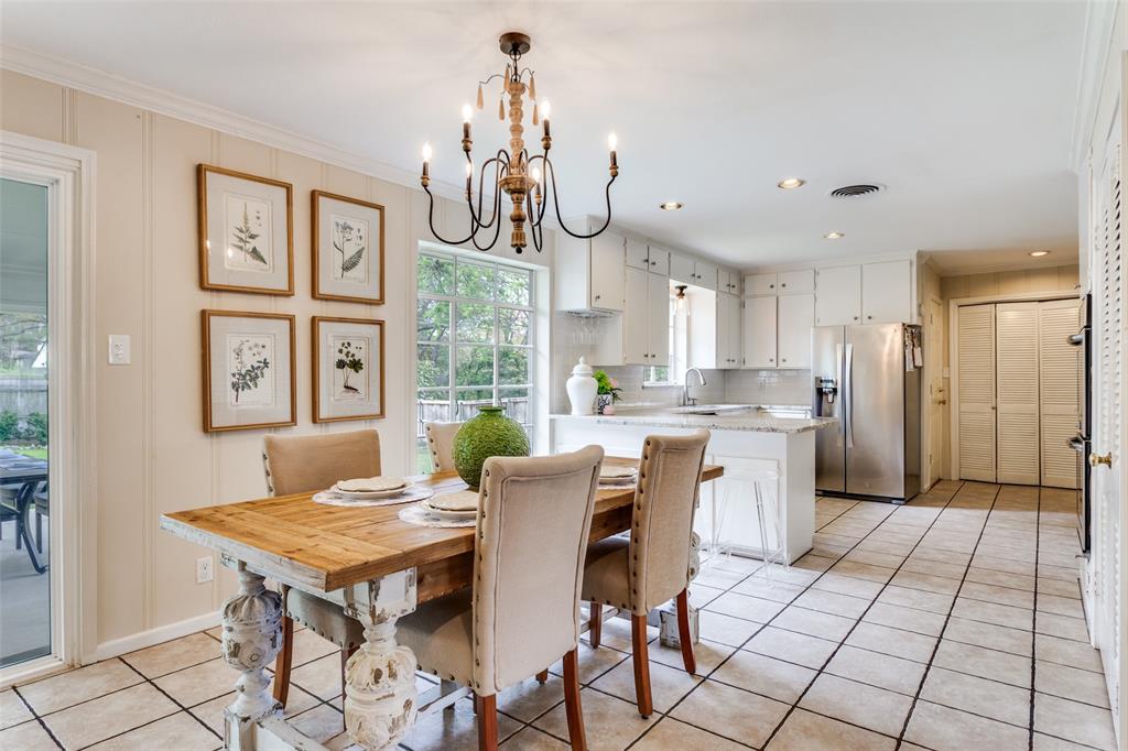 6491 Kirkwood Road Fort Worth, TX 76116 - Photo 12 of 25 a view of a dining room kitchen and a window