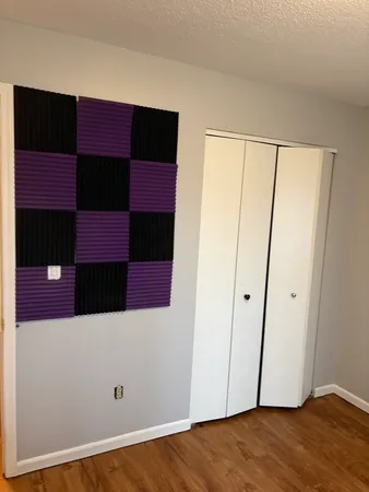 a view of front door