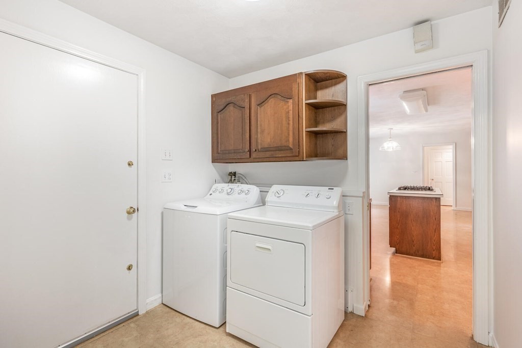 116 Kendall Road Lexington, MA 02421 - Photo 15 of 28 a utility room with dryer and washer