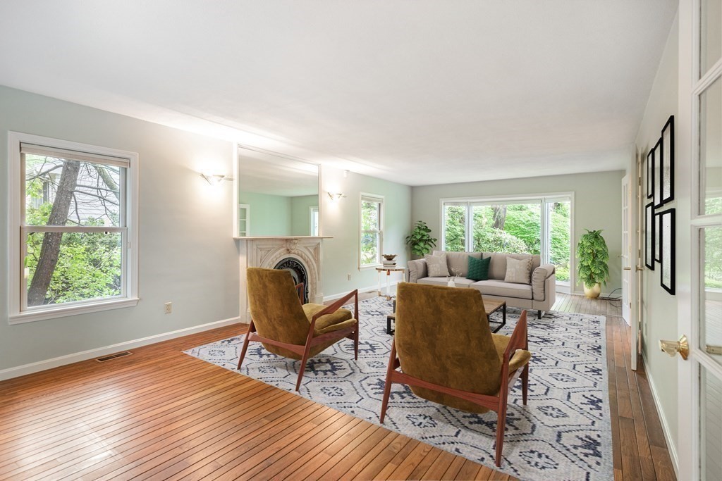 116 Kendall Road Lexington, MA 02421 - Photo 5 of 28 a living room with furniture and a window