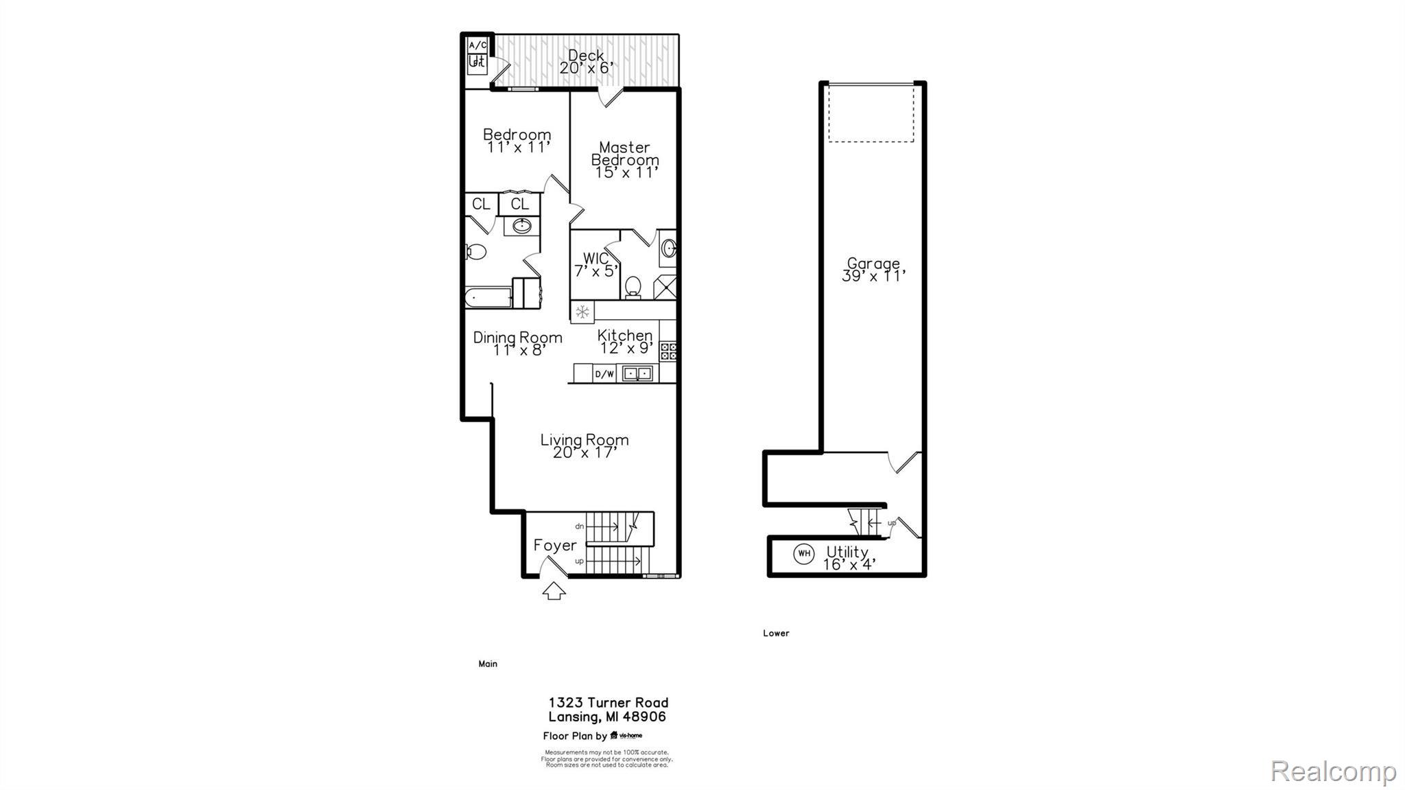 1323 Turner Road Lansing, MI 48906 - Photo 26 of 28 plan_floorhc.jpg