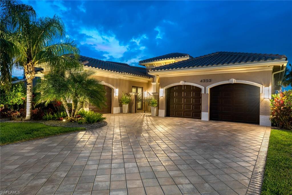 4353 Caldera Circle Naples, FL 34119 - Photo 2 of 40 a view of empty room with yard and tree in front