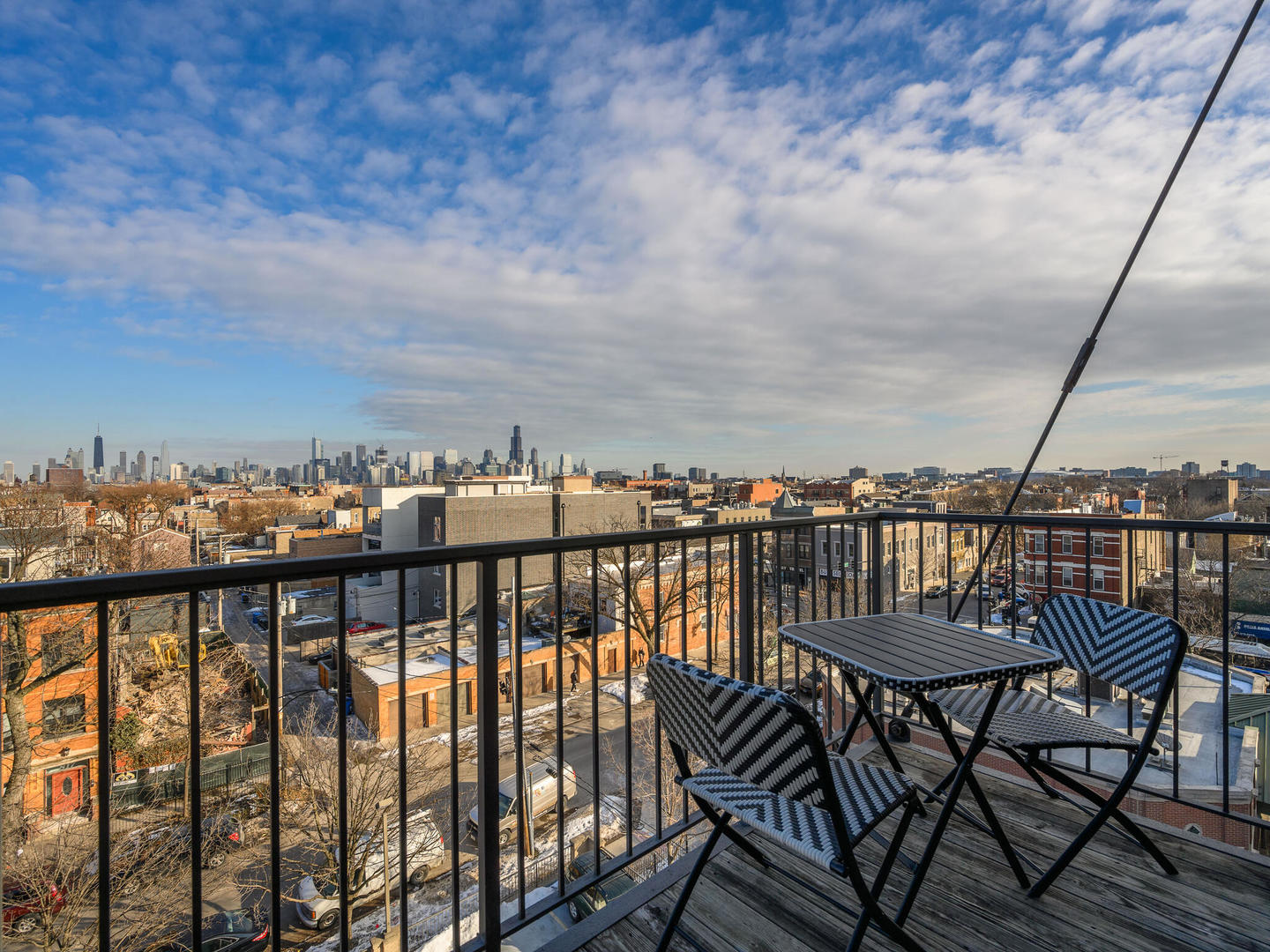 2101 West Rice Street, Unit 408 Chicago, IL 60622 - Photo 11 of 12 a view of roof deck with seating area