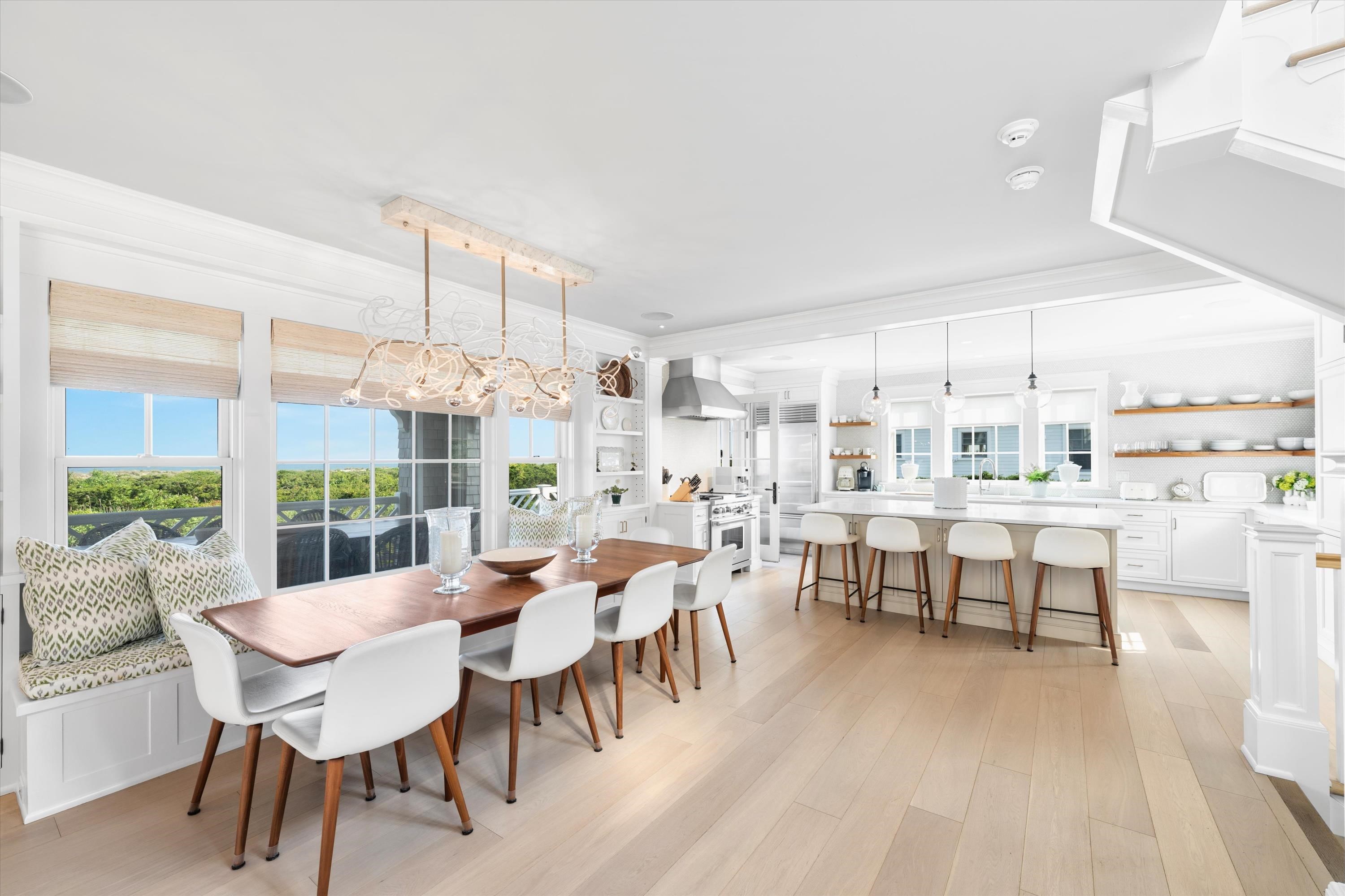74 38th Street Avalon, NJ 08202 - Photo 24 of 50 a view of a dining room with furniture window and outside view