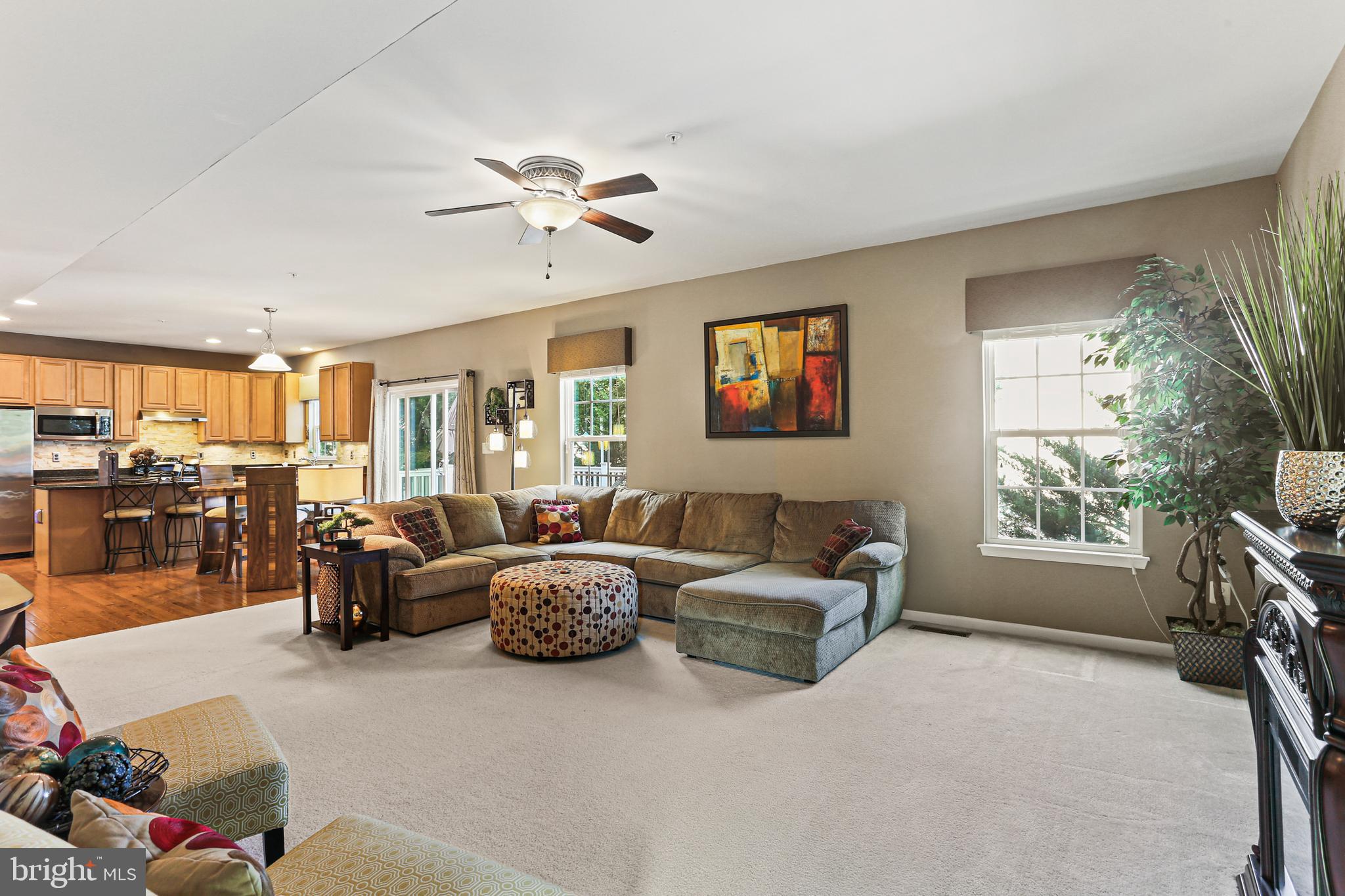 1122 Sassafras Circle Eldersburg, MD 21784 - Photo 14 of 40 Family room with view into the kitchen