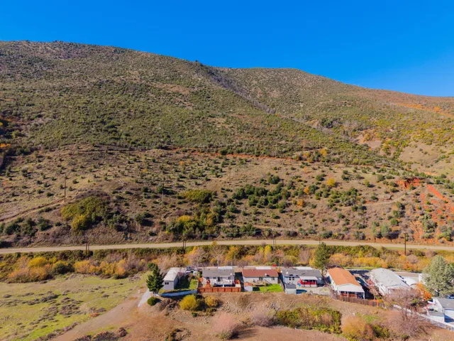 a view of outdoor space and mountain view