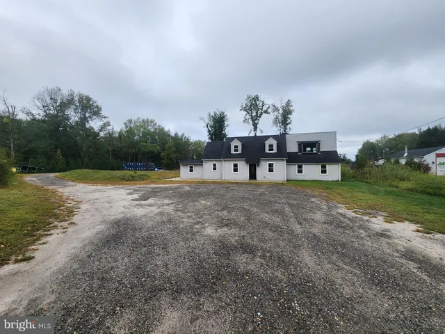 a view of a television with a yard