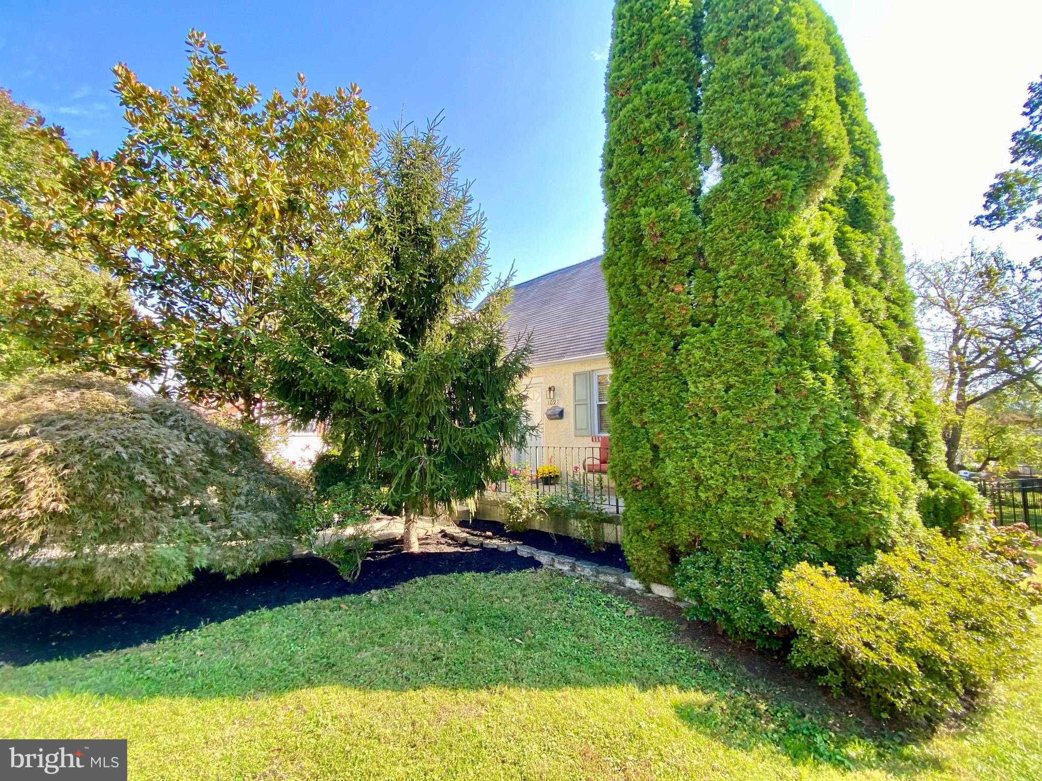 109 Barren Road Newtown Square, PA 19073 - Photo 46 of 52 Landscaping offers beauty and privacy