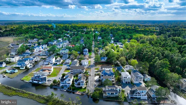 a view of a city with lots of green space