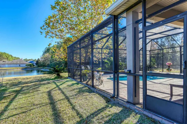 a view of an entryway of house