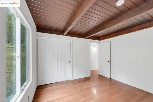 a view of a chandelier fan