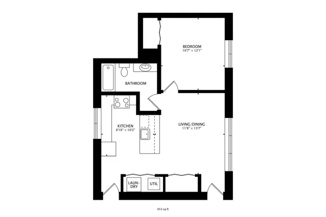 $1,650 | 4017 North Troy Street, Unit 2W, Chicago, IL 60618