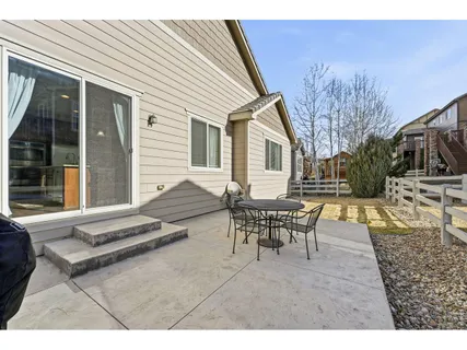 a house view with a backyard space