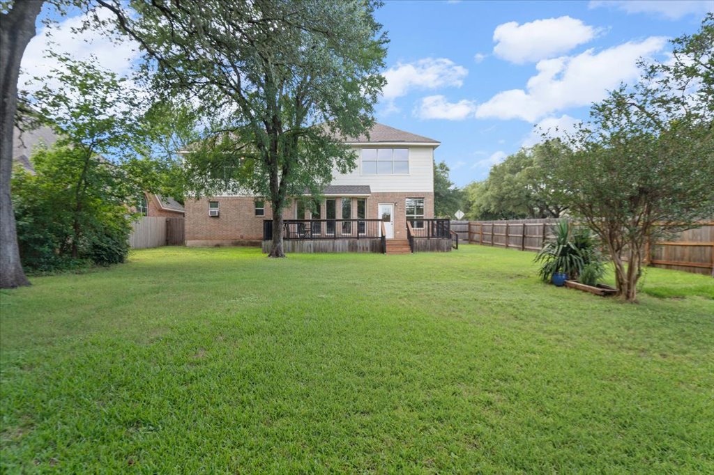10801 Beachmont Lane Austin, TX 78739 - Photo 35 of 40 Perfect backyard with shaded areas and sunny areas! No neighbor behind you!