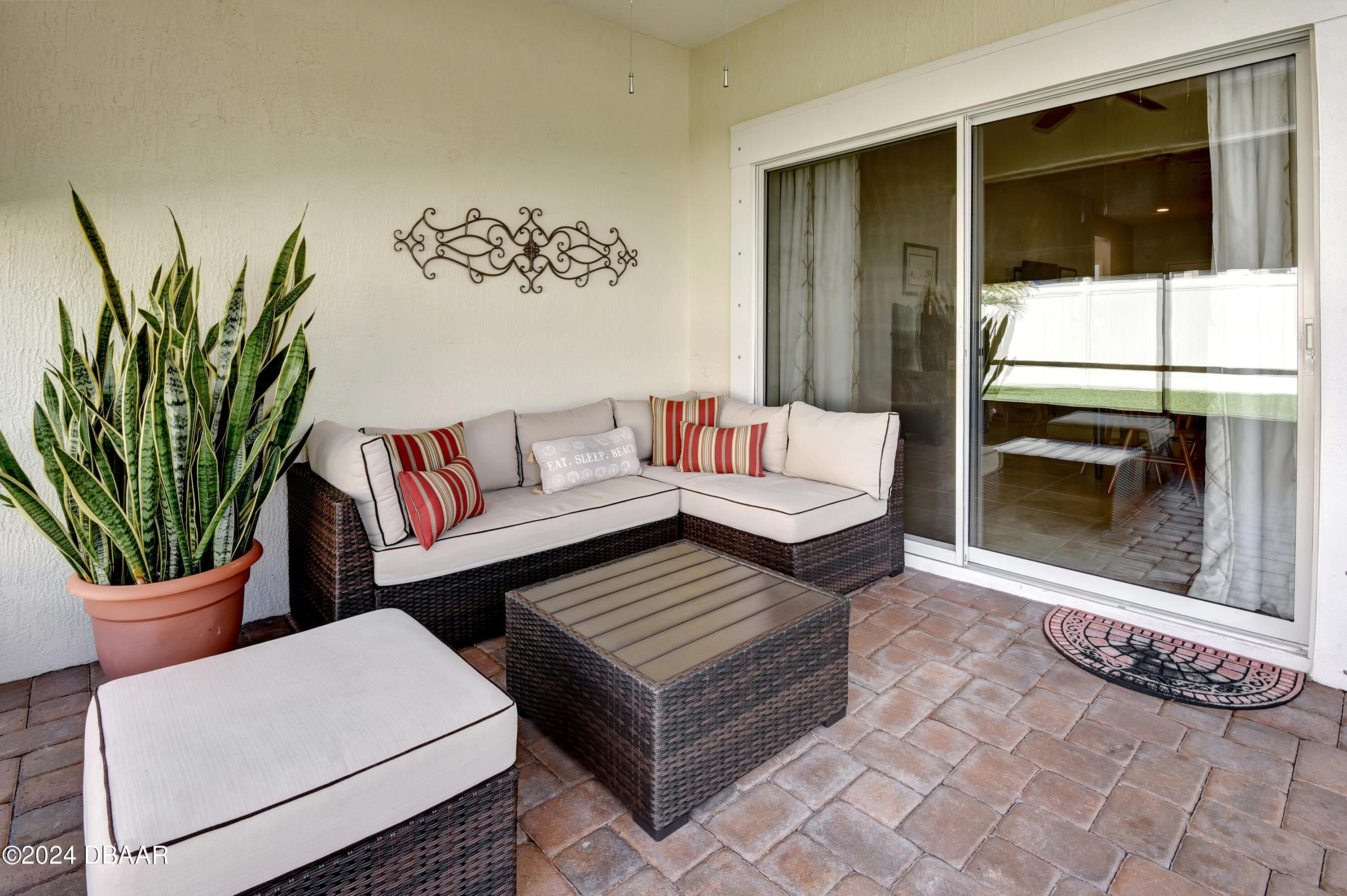 5430 Estero Loop Port Orange, FL 32128 - Photo 39 of 66 a living room with furniture and a potted plant